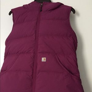 COPY - Carhartt for women hooded puffer vest